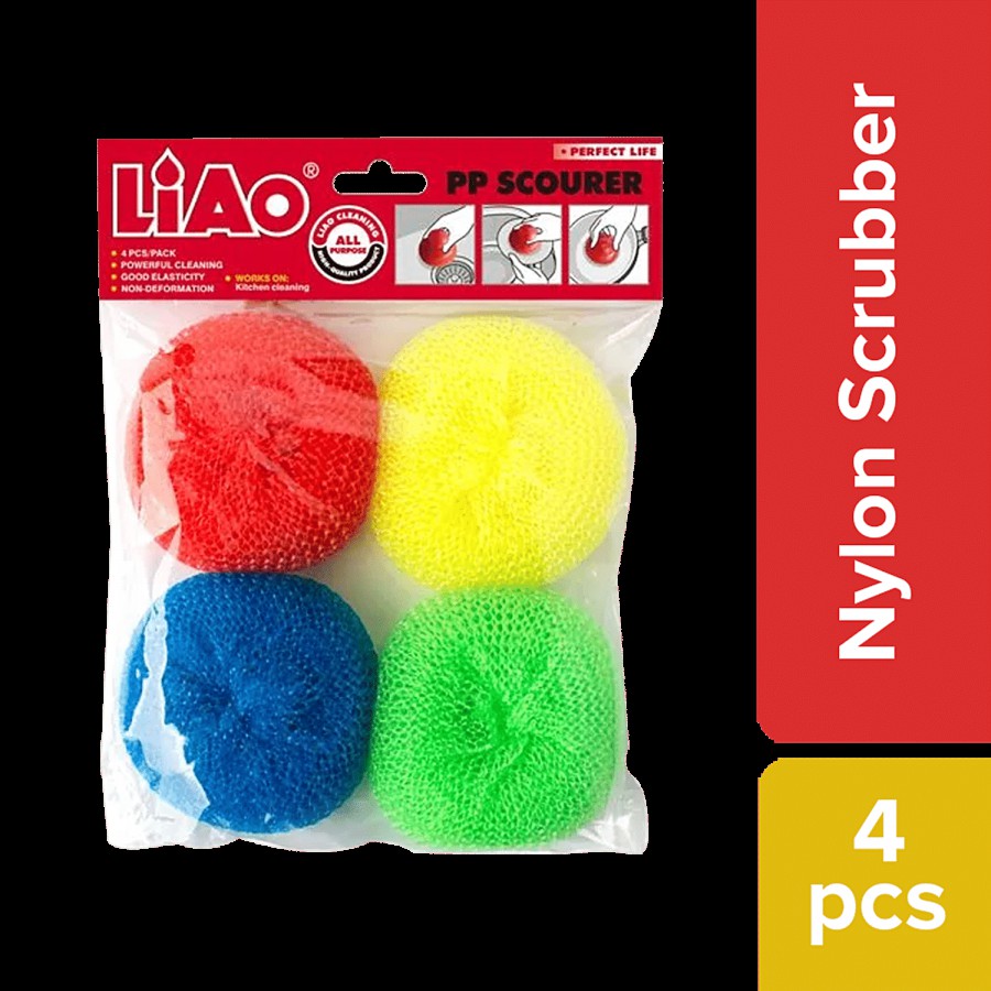 Liao Nylon Scrubber / Scourer - Multipurpose Cleaning