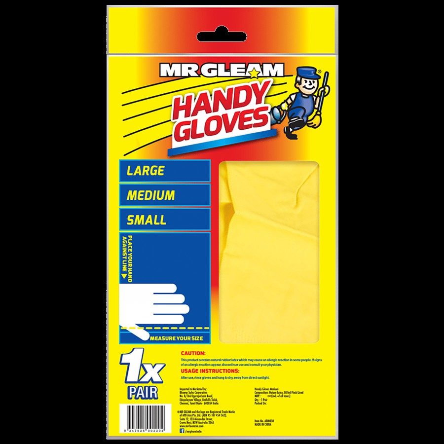 Mr Gleam Handy Gloves - Medium