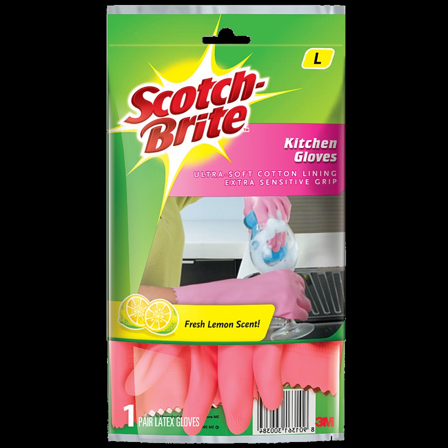 Scotch brite Kitchen Gloves Large