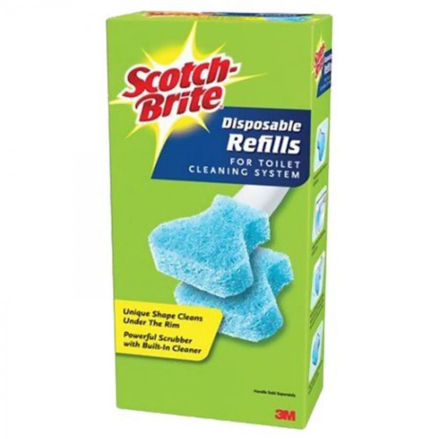 Scotch brite Refill Set - Toilet Bowl Scrubber