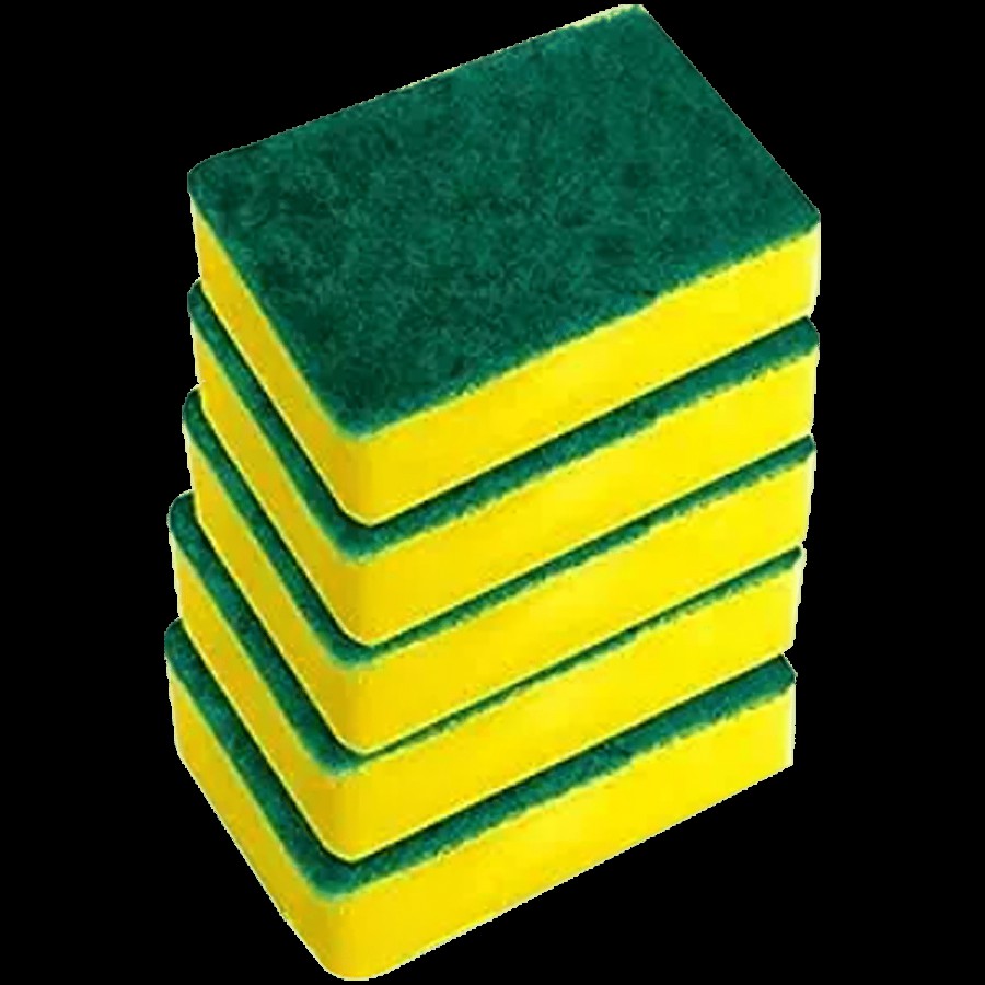 Scrub N Shine 2 In 1 Sponge & Scrub Pad