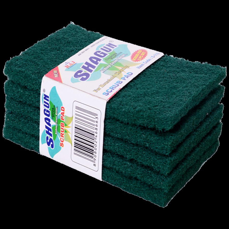 Shagun  Scrub Pad Set - Suitable For Kitchen Utensils & Tiled Surfaces