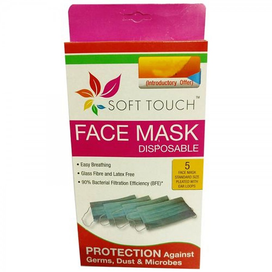 Soft Touch Face Mask - Disposable