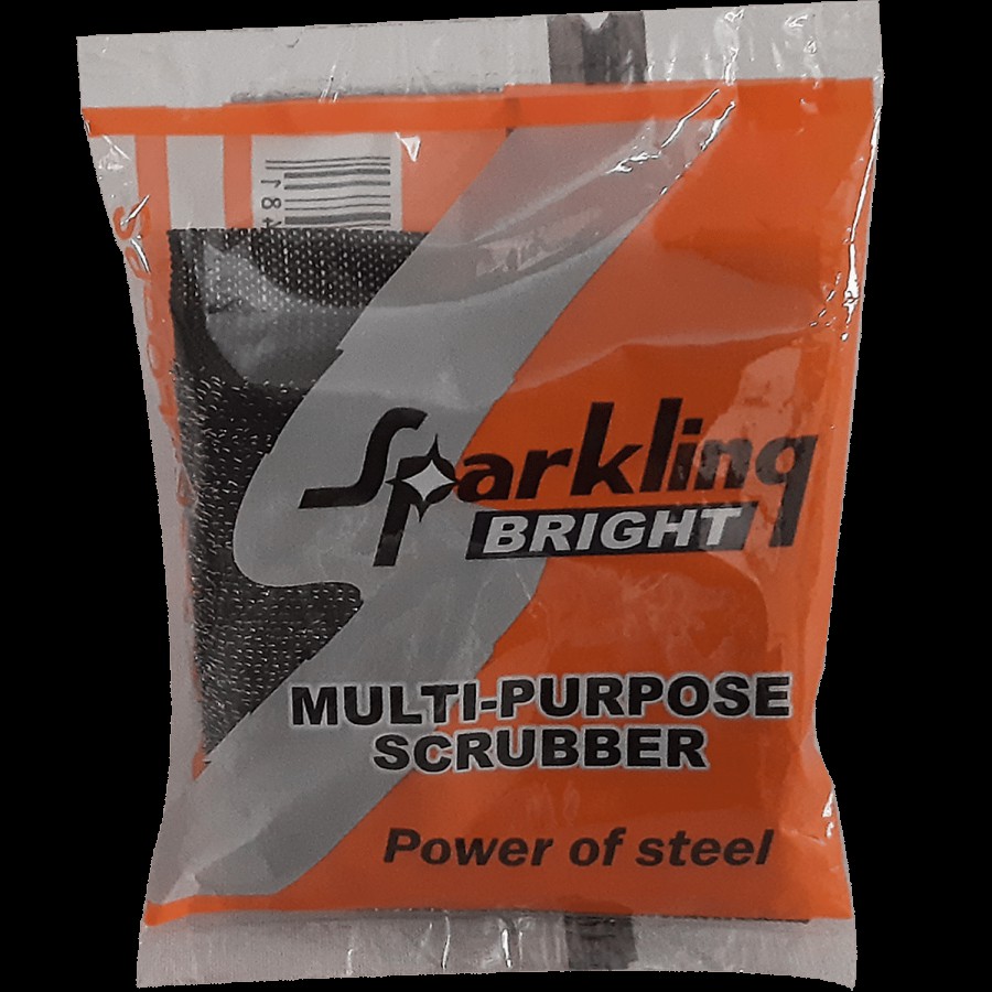 Sparklingbright Multipurpose Scrubber - Power Of Steel