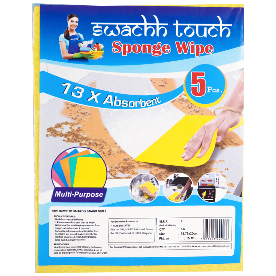 Swachh touch Sponge Wipe - Multi-purpose