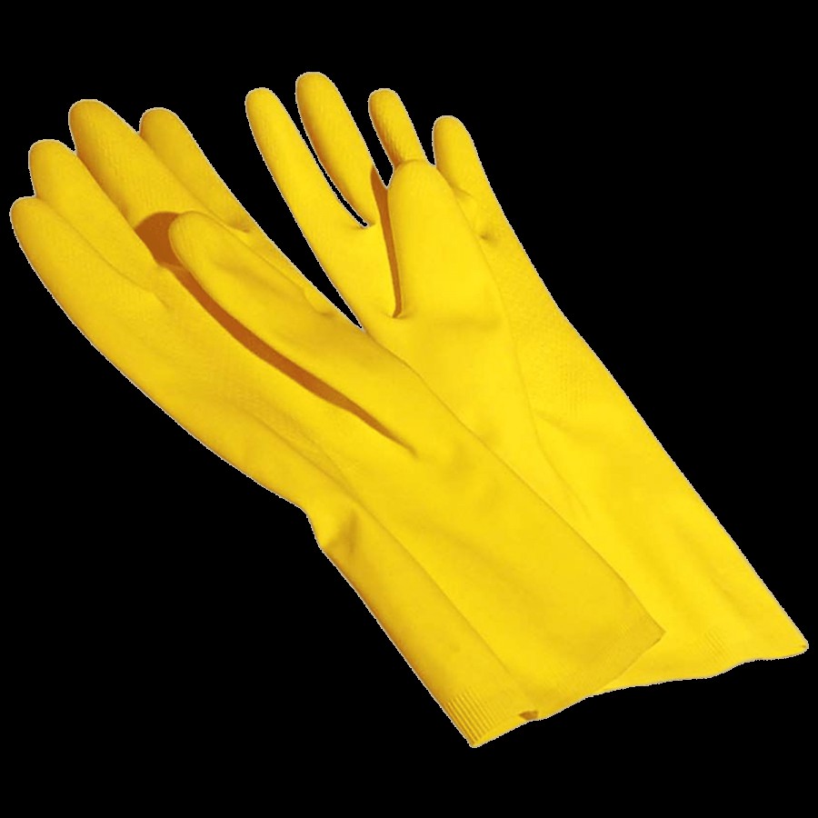 YORK Latex Rubber Gloves - Medium