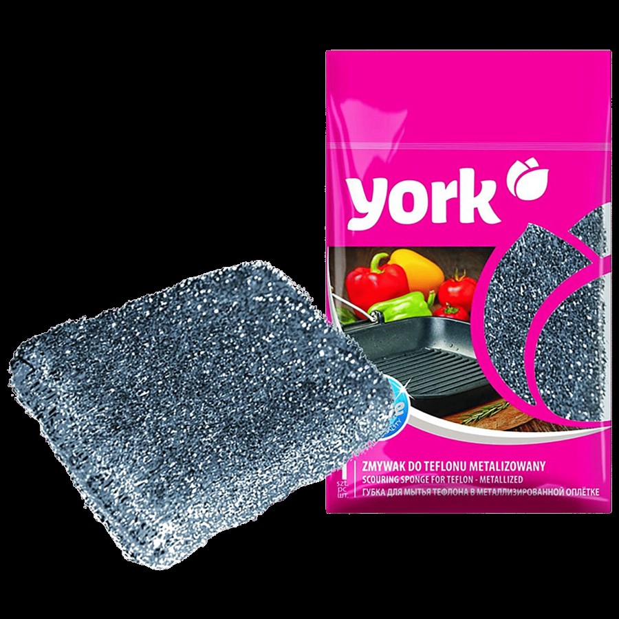 YORK Metal Scrub/Scouring Sponge - Bacteria Stop