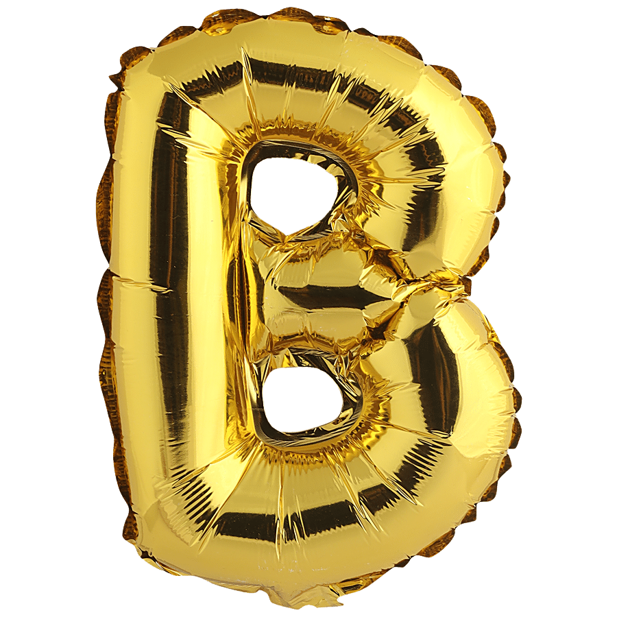 Bvishal Foil Alphabet Balloon - Letter B