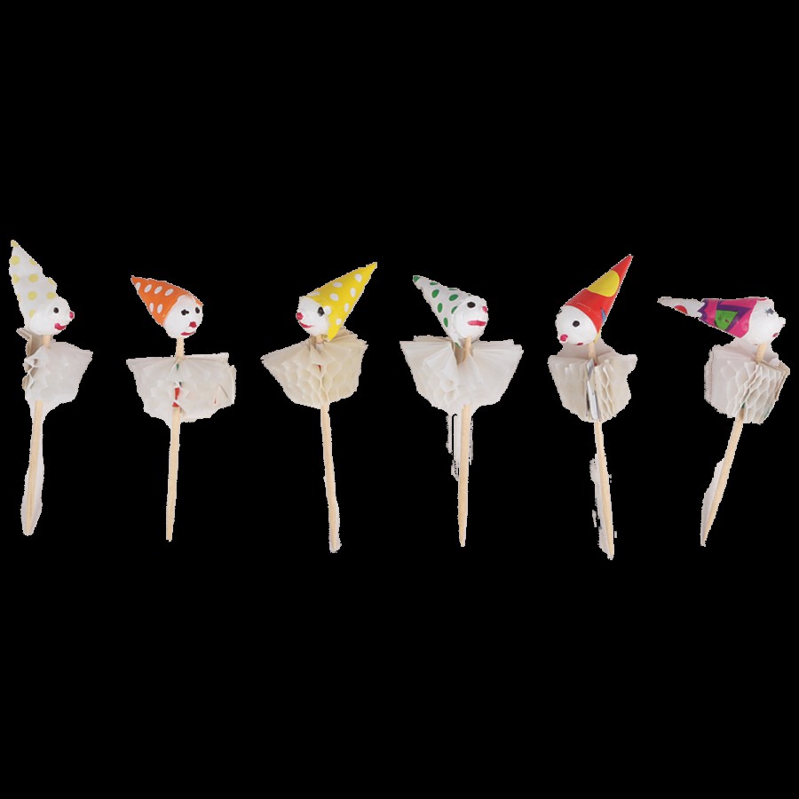 Fackelmann Clown Party Picks - Durable