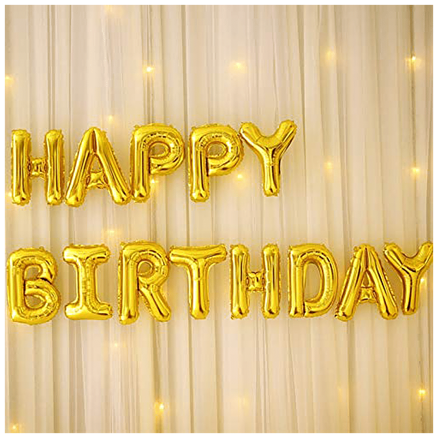 Hankley Birthday Decoration Set - Foil Balloons