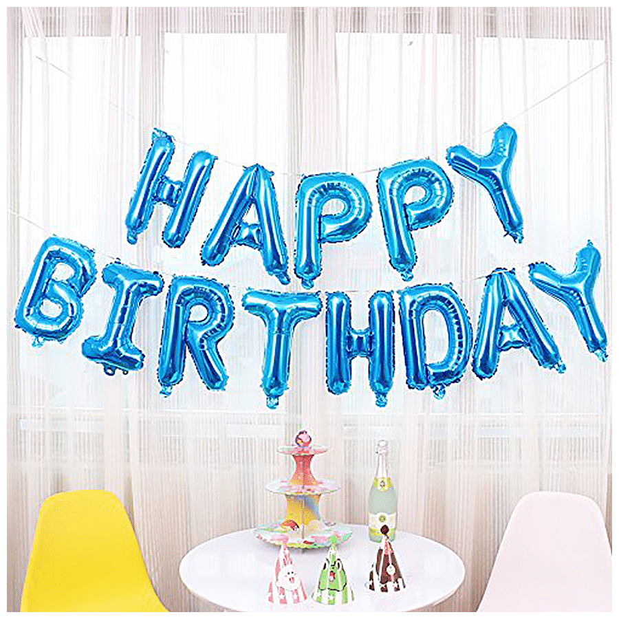 Hankley Birthday Decoration Set - Foil Balloons