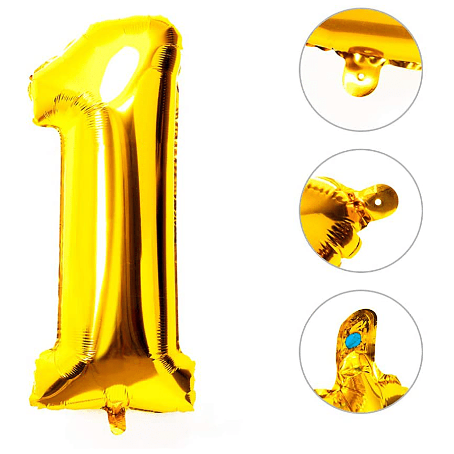 Hankley Hanging Foil Balloon - No. 1