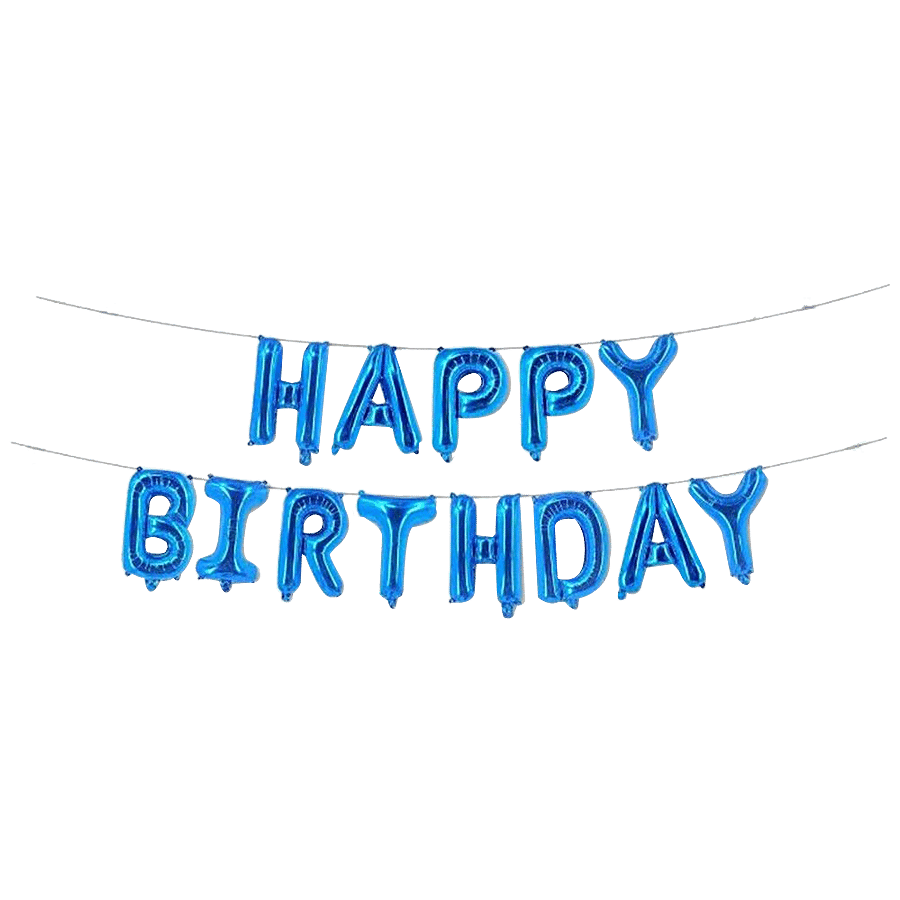 Hankley Happy Birthday Banner - Foil Balloon