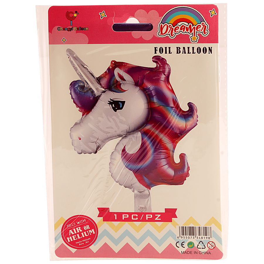 SE7EN Foil Balloon - Unicorn Shaped