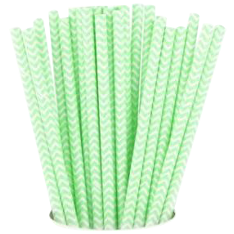 B Vishal Paper Straw - 6 mm