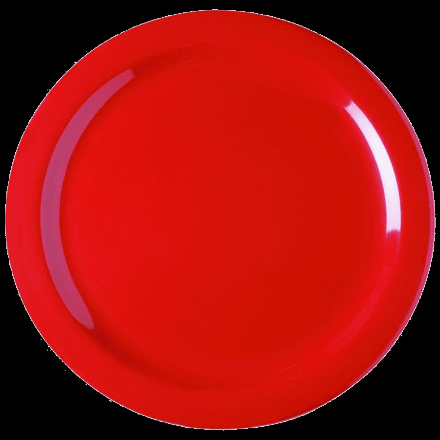 B Vishal Plain Paper Plate For Party - 23 cm