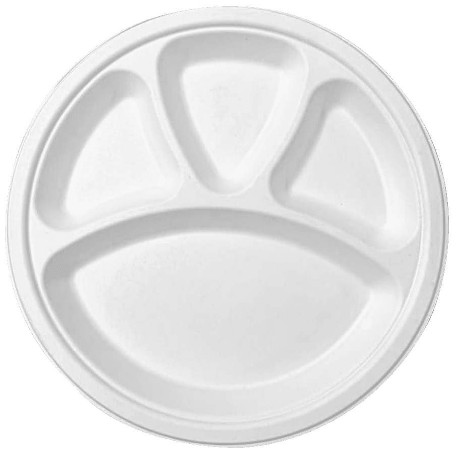 Brodees Disposable Round Plate - 12'' Diameter