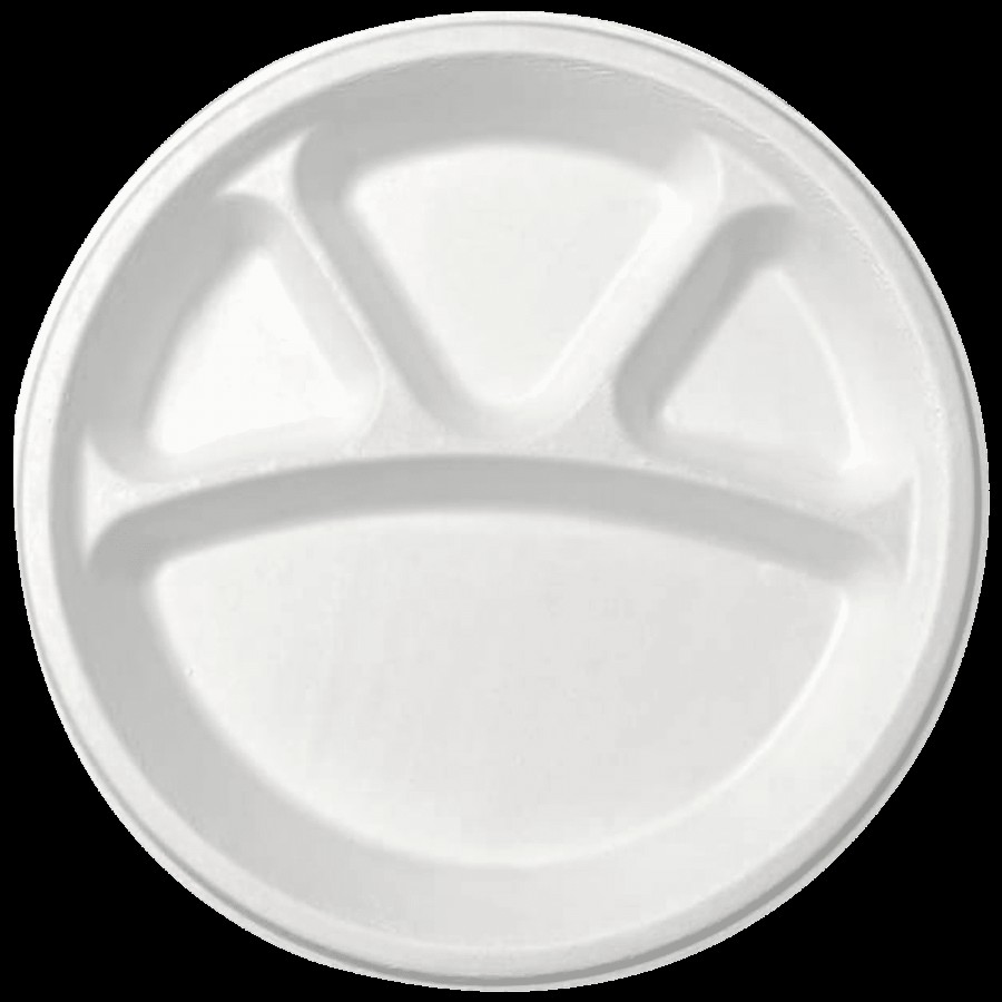 Brodees Disposable Round Plate - 11'' Diameter