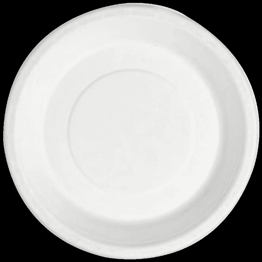 Brodees Disposable Round Plate - 7'' Diameter