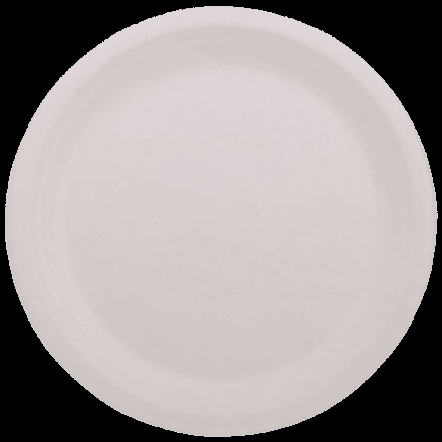 Ecoware Disposable Round Plate 18 cm