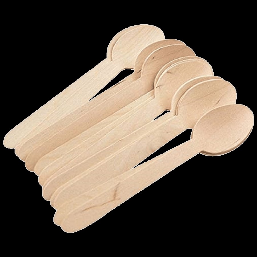 Ekopak Wooden Spoons - 14 cm