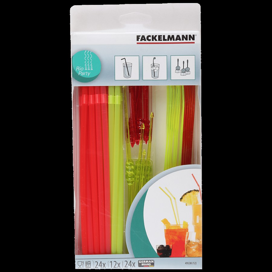 Fackelmann Fancy Drink Mixers - Durable