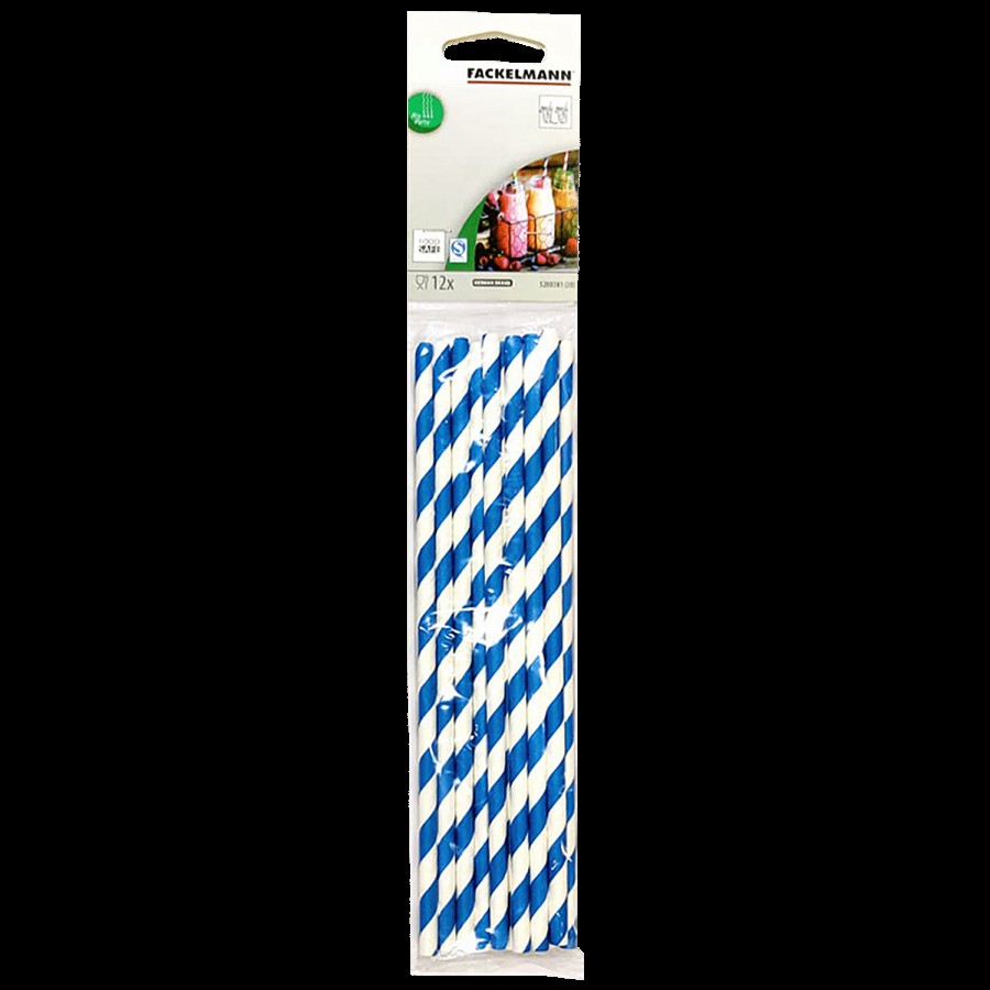 Fackelmann Paper Straws - Environmental-Friendly