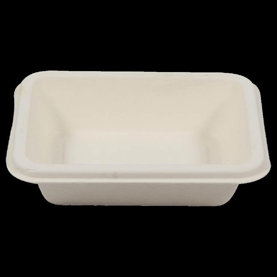 Klassic Disposable Biodegradable Bagasse Bowl - Square