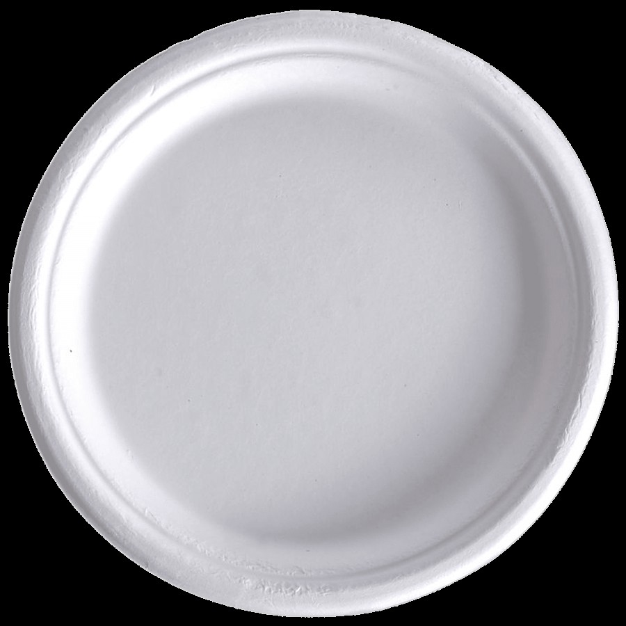 Nabhas Disposable Paper Plate - Bagasse