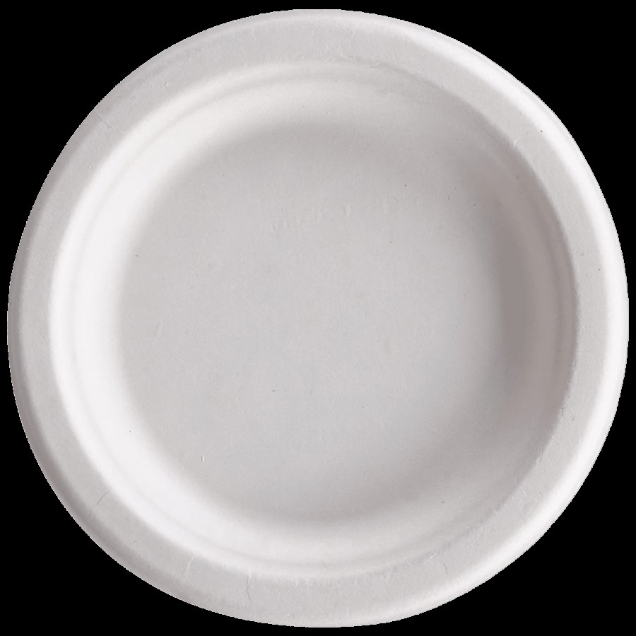 Nabhas Disposable Paper Plate - Bagasse