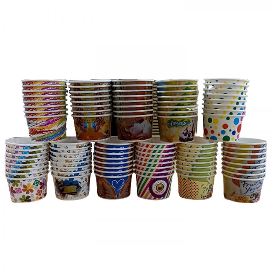 Paricott Paper Cup - For Ice Cream