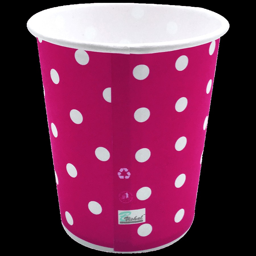 SE7EN Polka Dot Paper Glass - For Birthday Parties