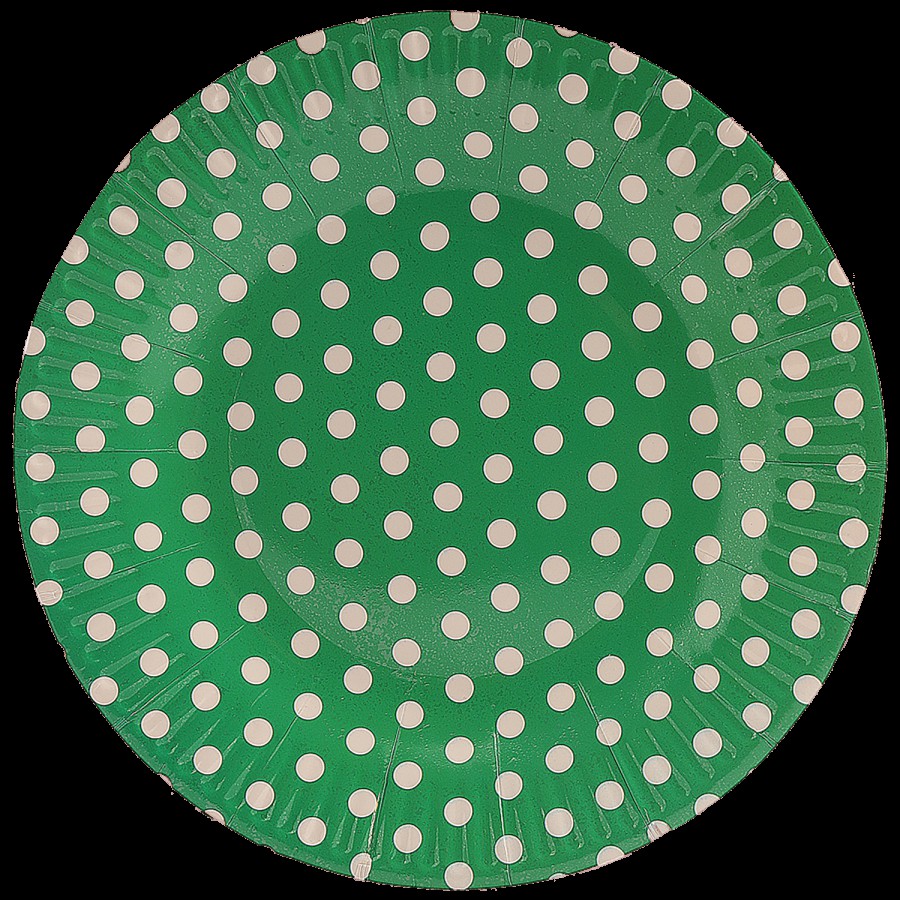 SE7EN Polka Dot Paper Plate - For Parties