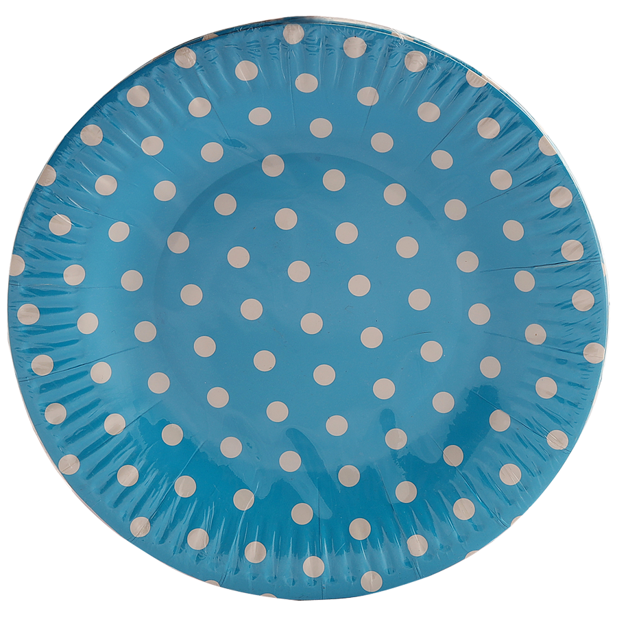 SE7EN Polka Dot Paper Plate - For Parties