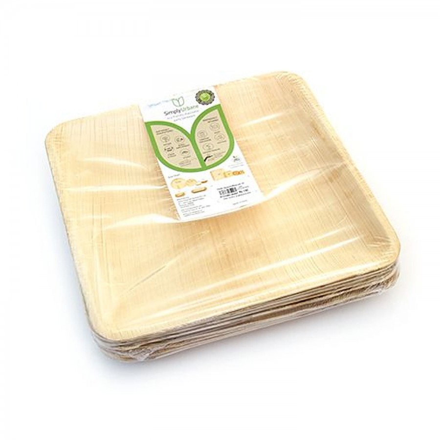 Simply Urbane Palm Square Plate