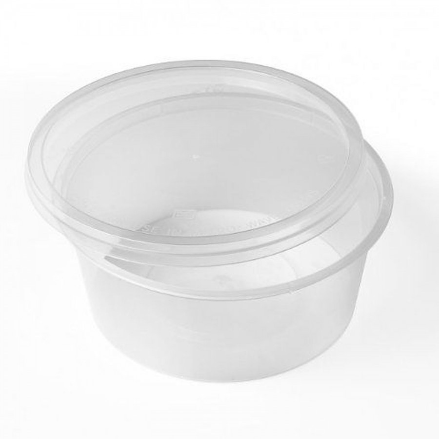 VC Disposable Plastic - Container With Lid