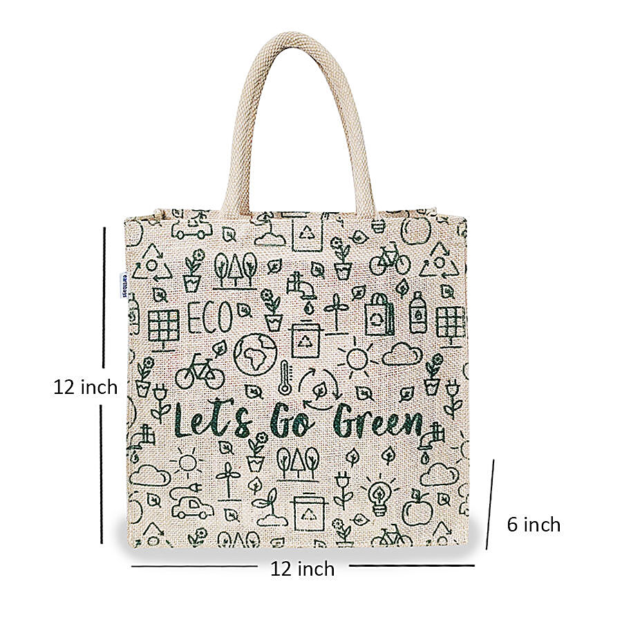 Earthbags Lunch Bag/Gift Bag - Jute