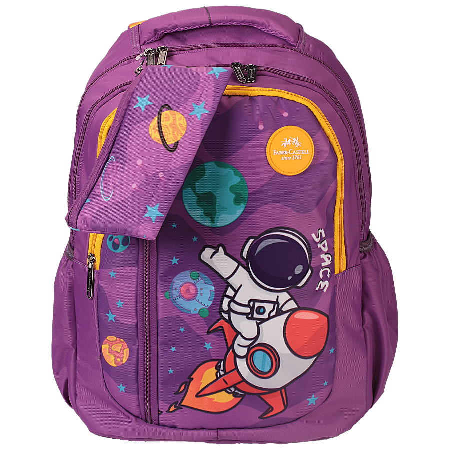 Faber castell School Bag Space - 9 Years+ Purple