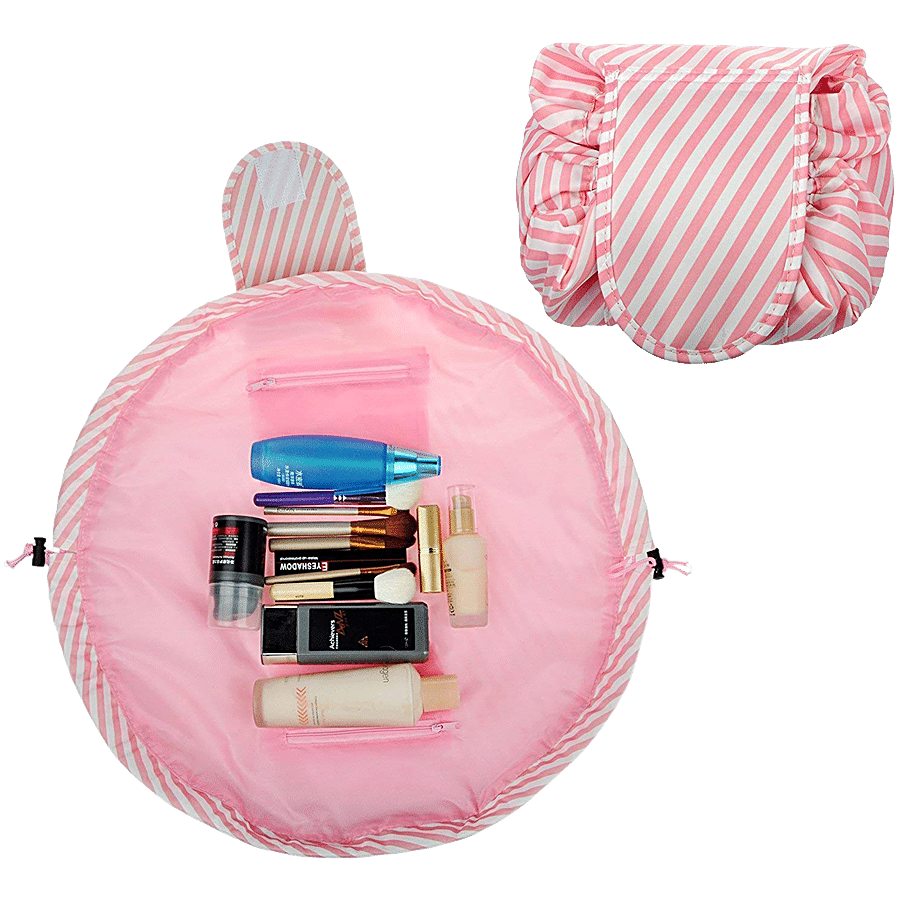 Pearl Fiesta Cosmetic Bag/Drawstring Travel Makeup Pouch