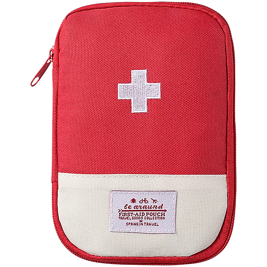 Pearl Fiesta Mini Small First Aid Kit/Travel Pouch Medicine Storage Bag - For Outdoors