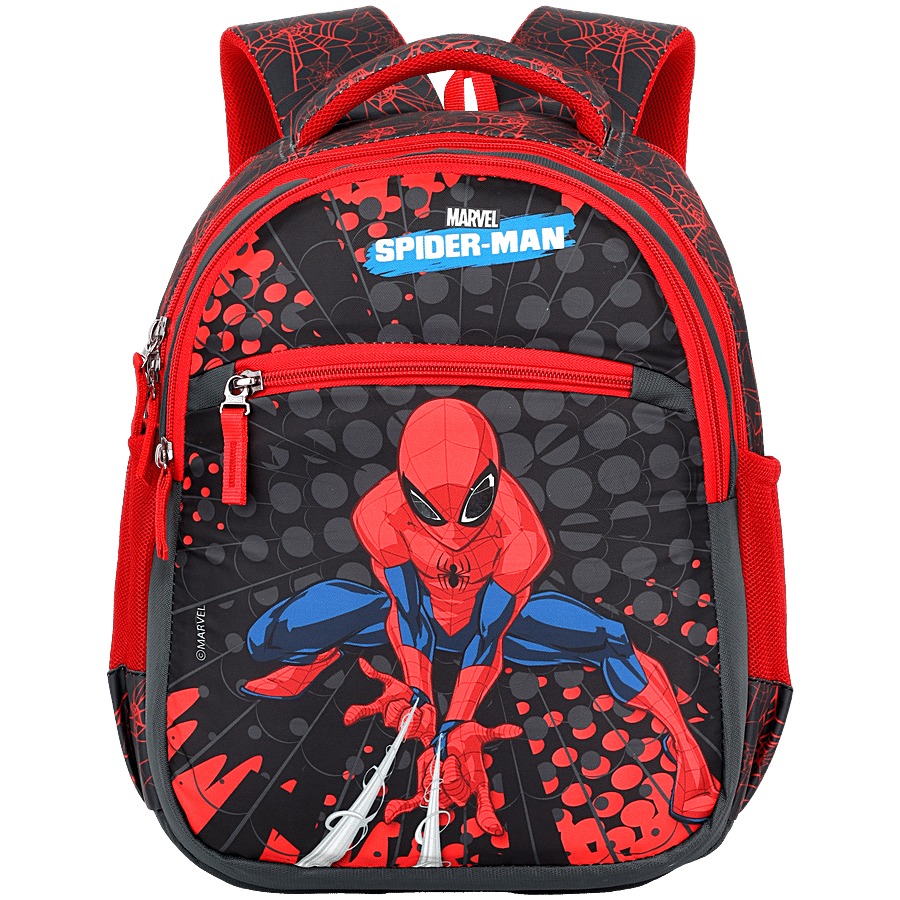 Priority Spiderman Printed Kids School Bag/Backpack