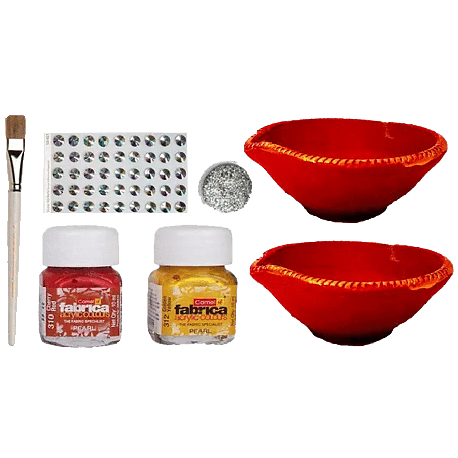 Arham Diwali DIY Diya Painting Kit For Kids