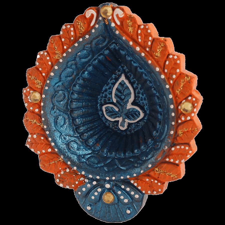 BVC Akhand Diya - Traditional Terracotta Lamp