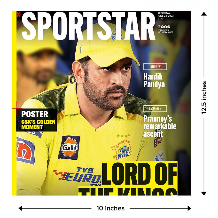 Bigbasket Dhoni - A4 Sportstar Merchandise