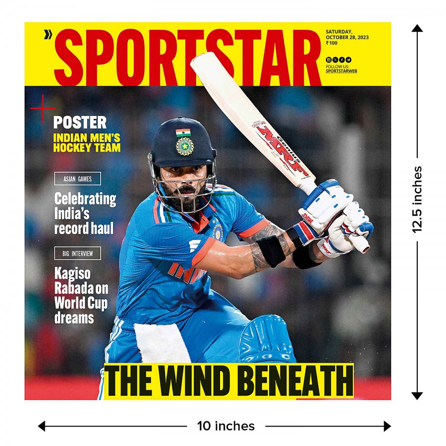 Bigbasket Kohli - A4 Sportstar Merchandise