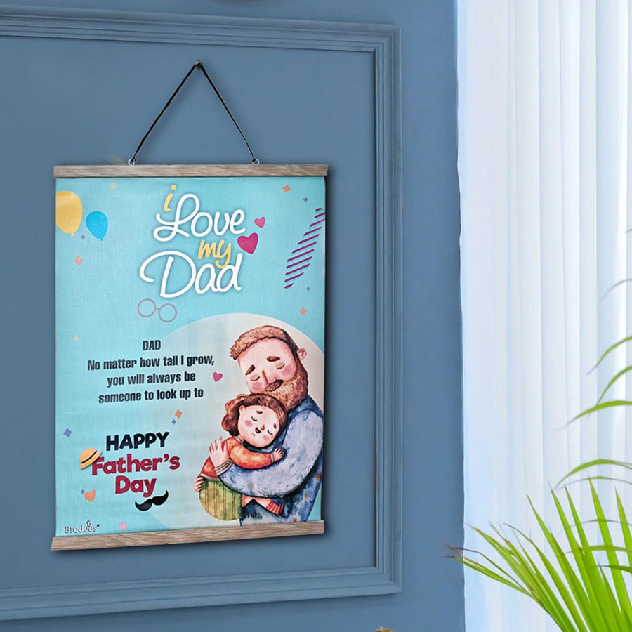 Brodees Father's Day Scroll Card