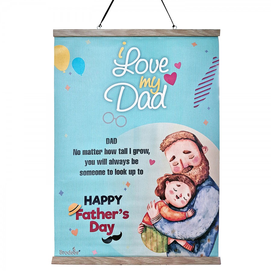 Brodees Father's Day Scroll Card