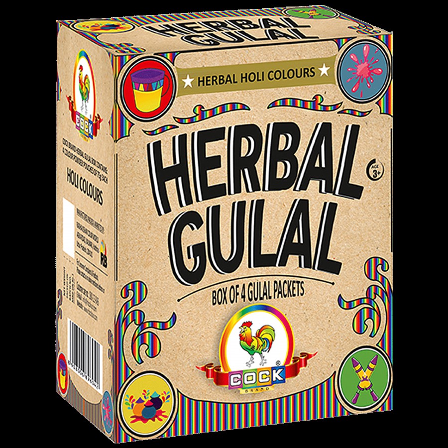 Cock Herbal Gulal Pack