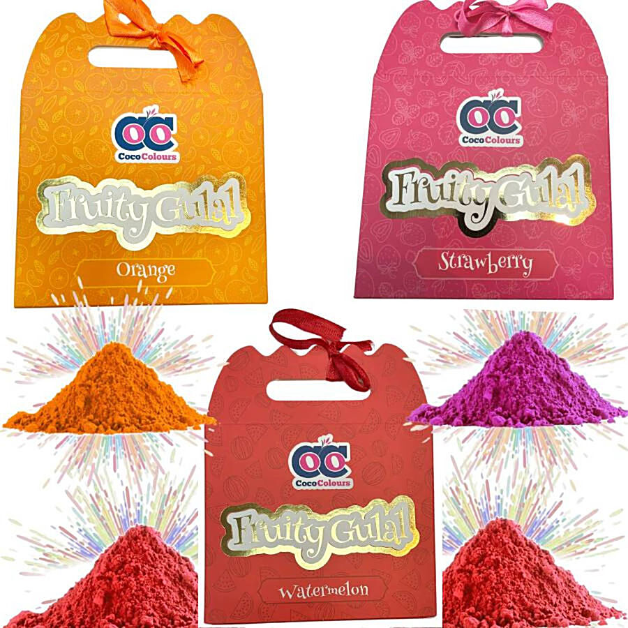 Coco colours Holi Fruity Gulal - Red