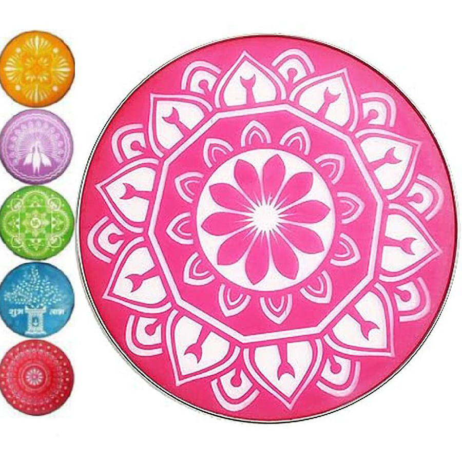 Creative Space Rangoli Stencil/Channi - Plastic